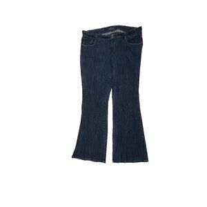 Old Navy The Diva Bootcut Women's size 16 Dark Wash Blue Denim Jeans